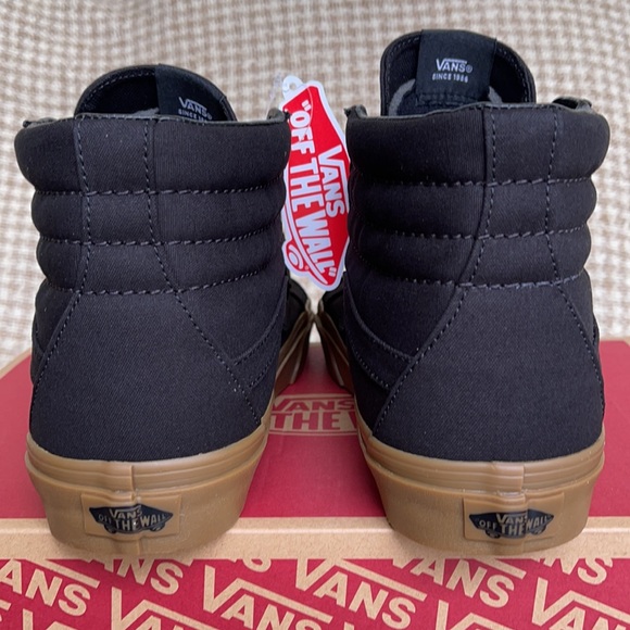 Vans Sk8-Hi Reissued Canvas Gum Black/Light Gum Mn - Picture 14 of 16
